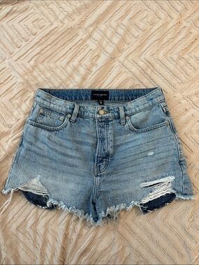 Lucky Brand Light Blue Distressed Denim Cutoff Shorts